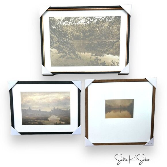 Threshold Studio McGee 20x16 Marshland at Dusk Black Framed Wall Art - Target‎ - Picture 5 of 6